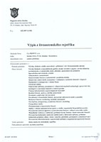 Výpis ze živnostenského rejstříku